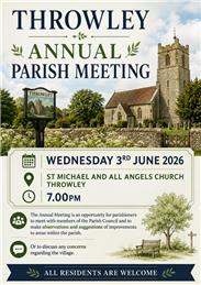 Throwley Annual Parish Meeting